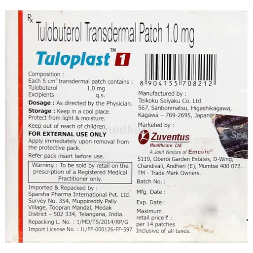 tuloplast 1mg patch